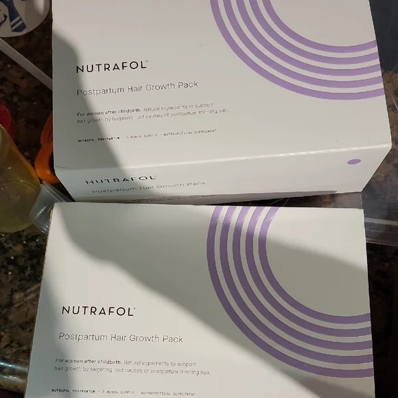 5 Months Nutrafol Postpartum Hair Growth Pack - Purple - Picture 3 of 4